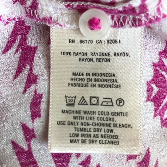 Anthropologie Maeve Sleeveless Printed Top Sz 10 - Picture 7 of 8